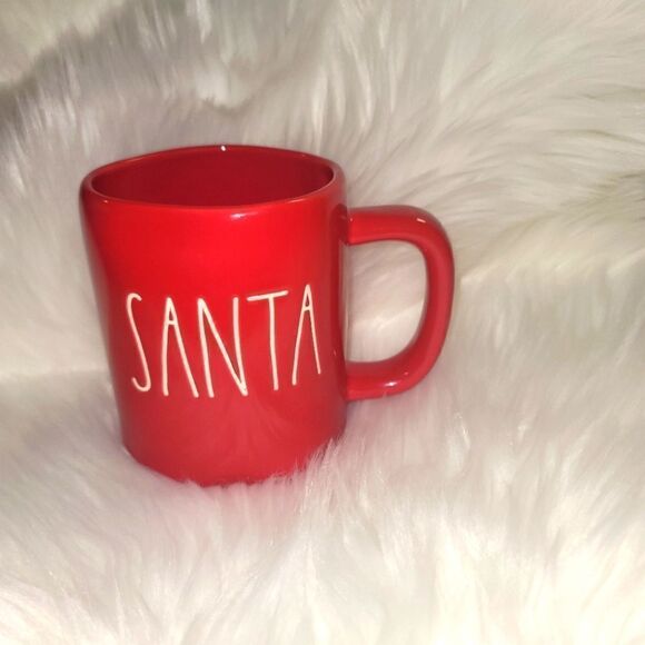 Rae Dunn SANTA red coffee cup - Picture 13 of 16